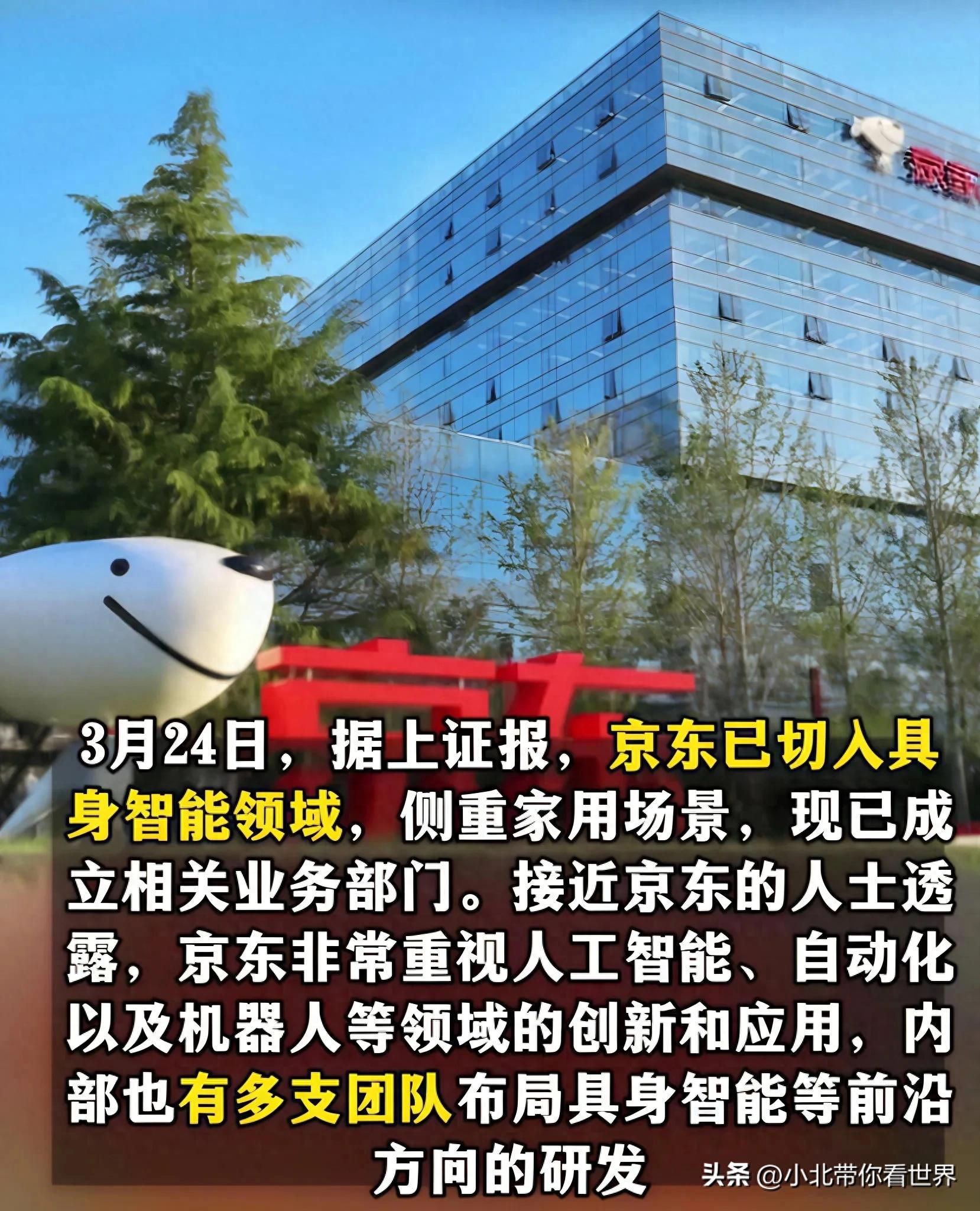 tokenim钱包安卓版京东官宣入局具身智能聚焦家用场景研发的背后考量